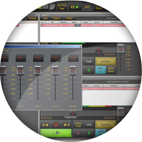 AUDIFIED SceneFlow Classic - Multi-Player Audio Software
