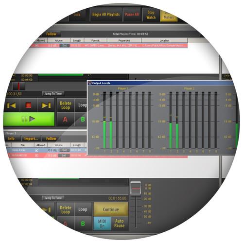 AUDIFIED SceneFlow Express - Multi-Player Audio Software