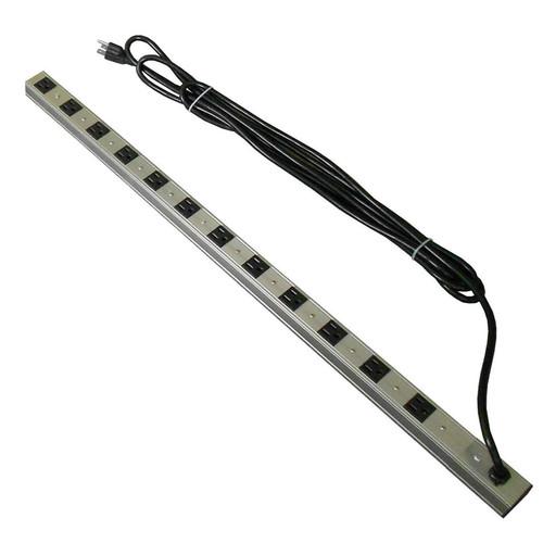 CableTronix 12-Outlet Vertical Power Strip
