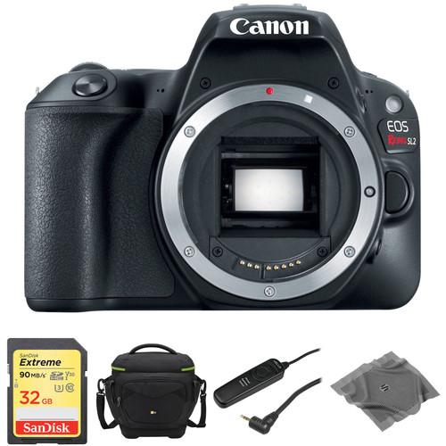 Canon EOS Rebel SL2 DSLR Camera Body Basic Kit