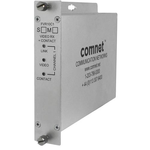 COMNET Single-Channel ComFit Video Contact Multimode Fiber Receiver