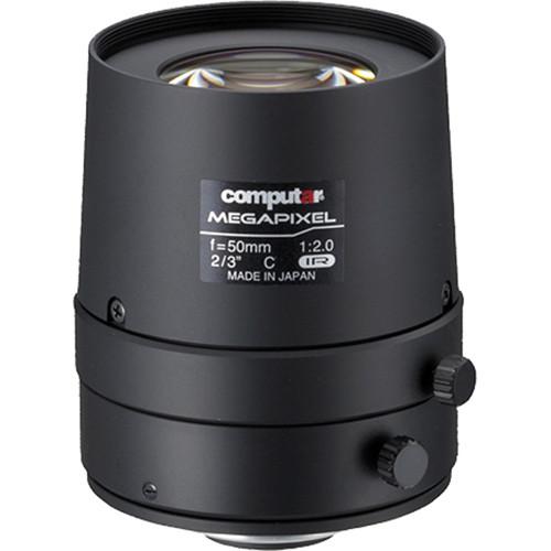 computar C-Mount 5MP Day Night 50mm f 2 Manual Iris Lens