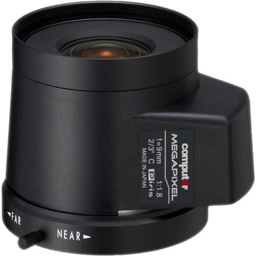 computar C-Mount 9mm f 1.8 5MP Stepping Motor Iris Lens