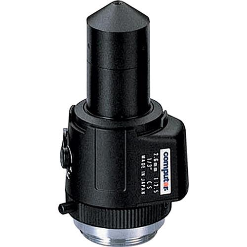 computar CS-Mount 2.6mm f 2.5 Pinhole Video Auto-Iris Lens