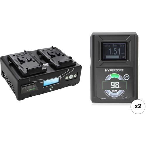 Core SWX HyperCore Slim 98 2-Battery Kit with Fleet DM2A Charger