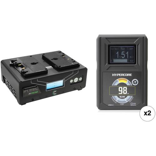 Core SWX HyperCore Slim 98 2-Battery Kit with Fleet DM2A Charger