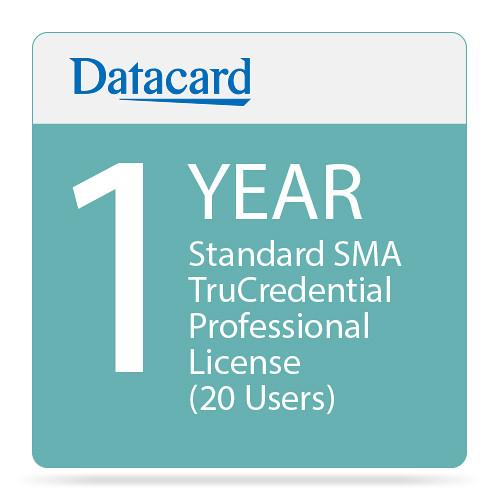 DATACARD Standard 1-Year SMA TruCredential Professional License