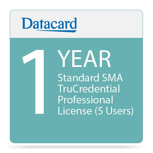 DATACARD Standard 1-Year SMA TruCredential Professional License