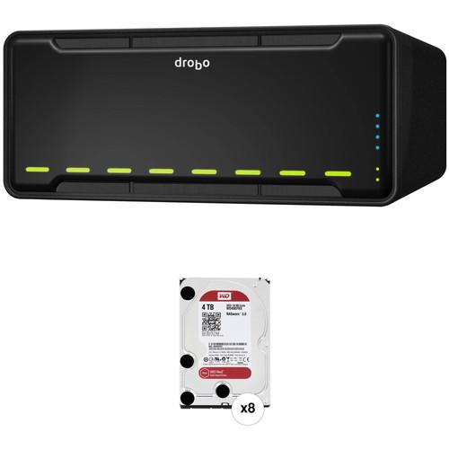 Drobo B810i 32TB 8-Bay iSCSI SAN Enclosure Kit with WD NAS Drives