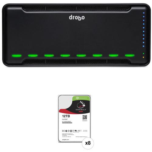 Drobo B810n 96TB 8-Bay NAS Enclosure Kit with Seagate NAS Drives