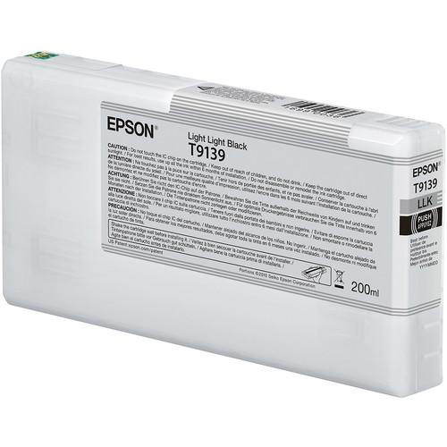 Epson T9139 UltraChrome HDX Light Light Black Ink Cartridge