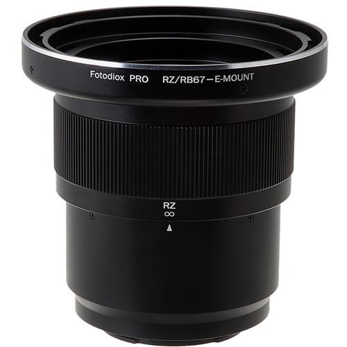 FotodioX Pro Mount Adapter for Mamiya RB67 RZ67 Lens to Sony E-Mount Camera