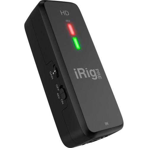 IK Multimedia iRig Pre HD - Audio Interface with Mic Pre