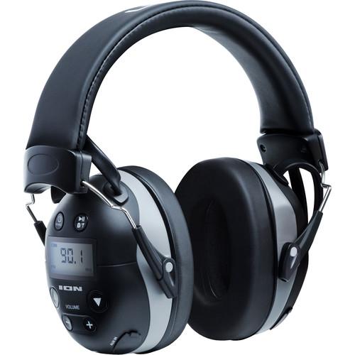 ION Audio Tough Sounds II Hearing Protection Headphones with Bluetooth & Radio