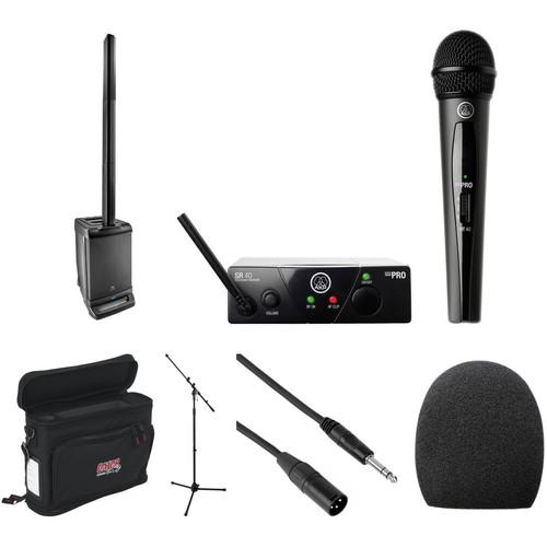 JBL Go Mobile Portable PA Kit with EON One, Wireless Mic, and Accessories