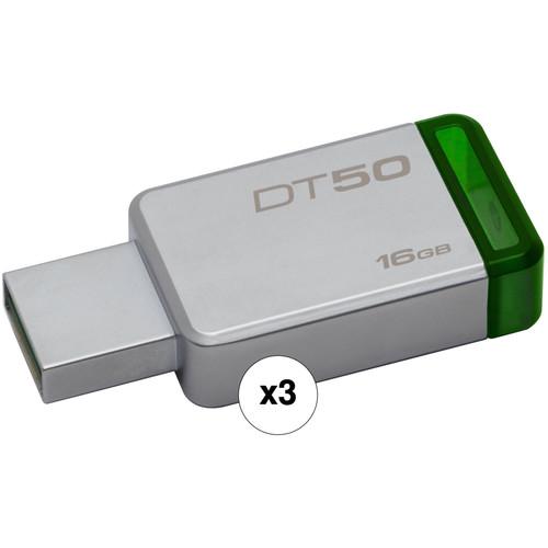 Kingston 16GB DataTraveler DT50 USB 3.1 Gen 1 Flash Drive