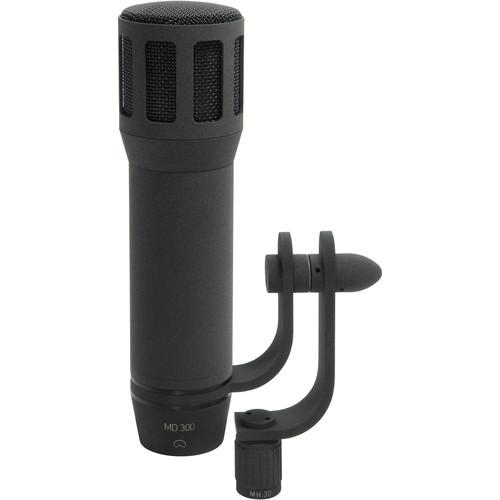 Microtech Gefell MD 300 Dynamic Microphone with MH 30 Microphone Holder