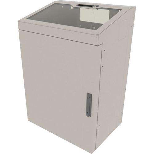 Middle Atlantic Pre-Configured 8 RU Low-Profile Wall Rack with 30" Usable Depth & Plexi Top