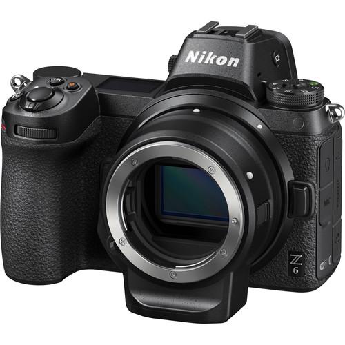 Nikon Z 6 Mirrorless Digital Camera with FTZ Mount Adapter Kit