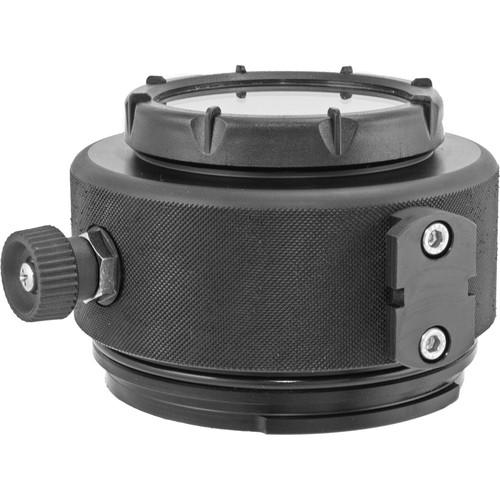 Nimar Flat Port with Zoom Gear for DX Nikkor 18-55mm f 3.5-5.6G ED VR and Micro-Nikkor 60mm f 2.8