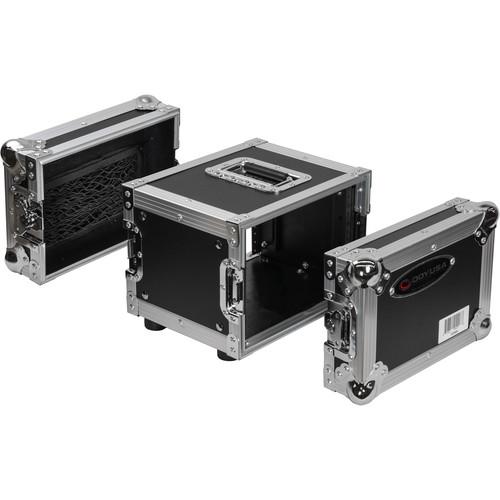 Odyssey Innovative Designs Flight Zone Series Half-Rack Flight Case