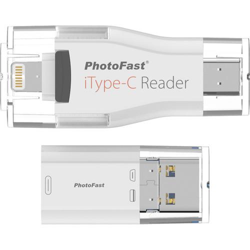 PhotoFast iType-C Reader with Lightning &