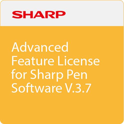 Sharp Advanced Feature License for Sharp Pen Software V3.7