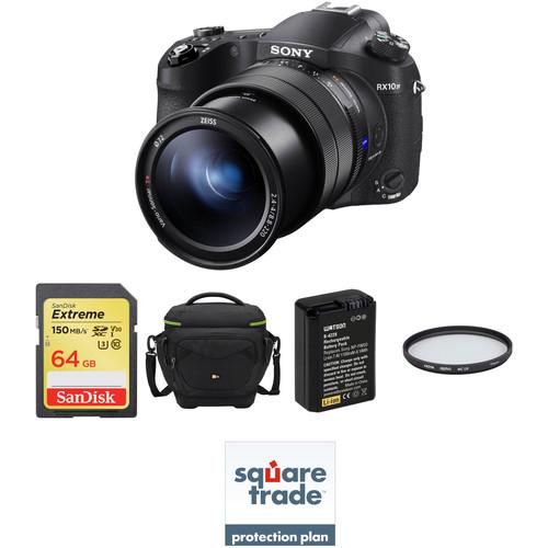 Sony Cyber-shot DSC-RX10 IV Digital Camera Deluxe Kit