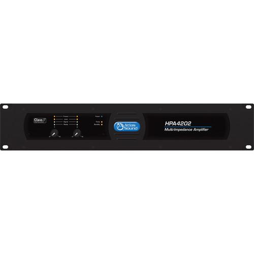 Atlas Sound High-Performance Dual-Channel Commercial Amplifier