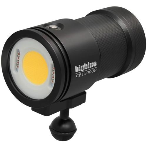 Bigblue 15000-Lumen Warm White Video Dive Light