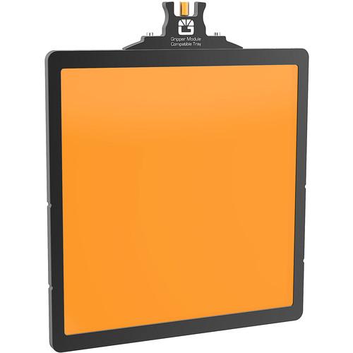 Bright Tangerine 6.6 x 6.6" Filter Tray V2 for Blacklight Matte Box