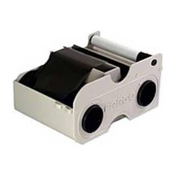 Fargo Premium Black Ribbon Cartridge with Cleaning Roller for DTC400e Card Printer