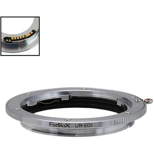 FotodioX Lens Mount Adapter with Generation v10 Focus Confirmation Chip for Leica R-Mount Lens to Canon EF or EF-S Mount Camera
