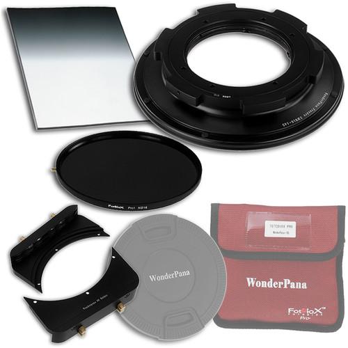 FotodioX WonderPana 145 Core Unit Kit for Sigma 8-16mm Lens with 6.6 x 8.5" Soft-Edge Graduated Neutral Density 0.6 and 145mm Circular Polarizer Filters