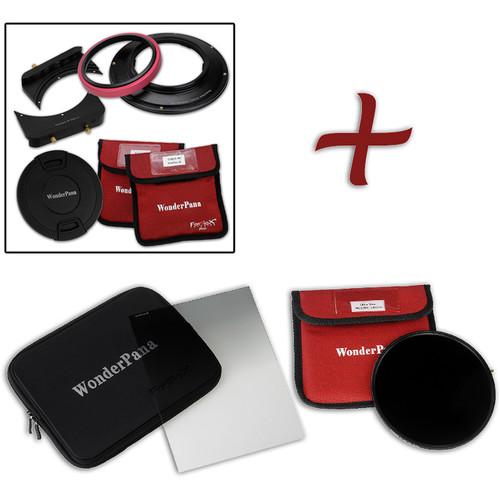 FotodioX WonderPana FreeArc Core Filter Holder and Bracket with ND 1000 and Soft-Edge Graduated ND 0.6 Filters Kit for Sony 12-24mm Lens