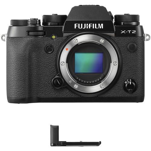 FUJIFILM X-T2 Mirrorless Digital Camera Body with Hand Grip Kit