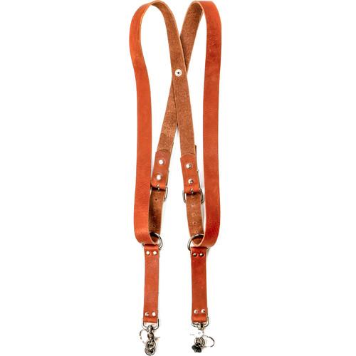 Funk Plus Water Buffalo Leather Snap Back Harness with 1.25" Wide Straps