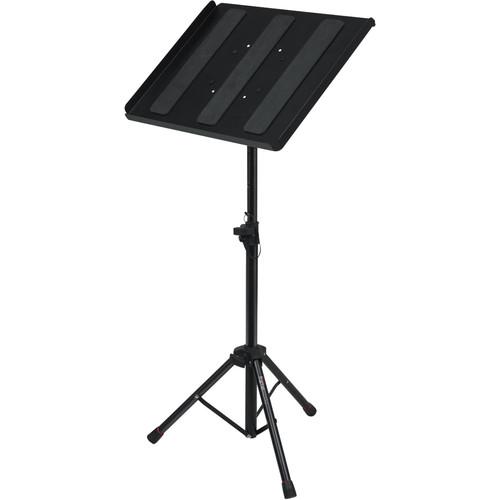 Gator Cases Frameworks Compact Adjustable Media Tray with Tripod Stand