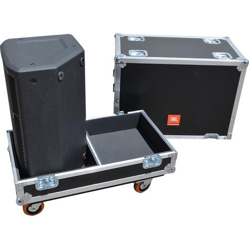 JBL BAGS PRX Flight Case with Orange Wheels for Two PRX812W Speakers