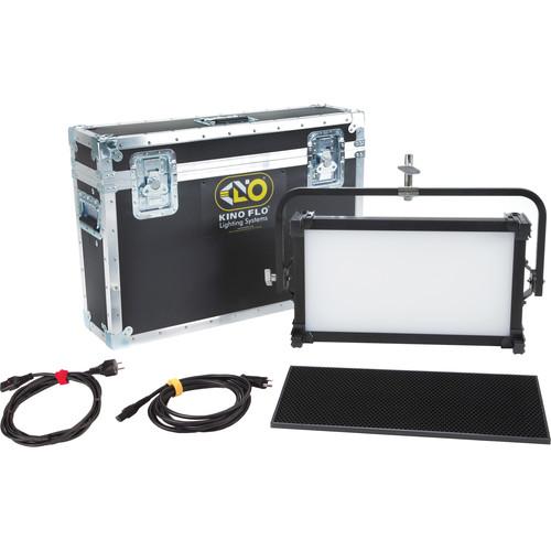 Kino Flo Celeb 250 DMX LED Fixture with Yoke Mount Kit with Shipping Case