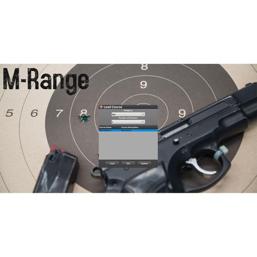 Laser Ammo M-Range 4-Lane Shooting Range Add-On for Smokeless Range Simulator