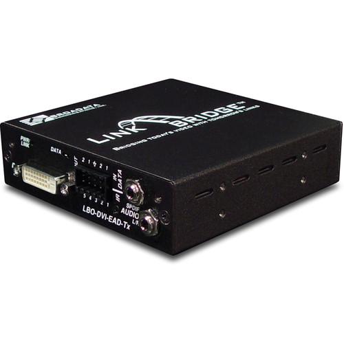 Link Bridge DVI Video Transmitter with Embedded Audio and Data