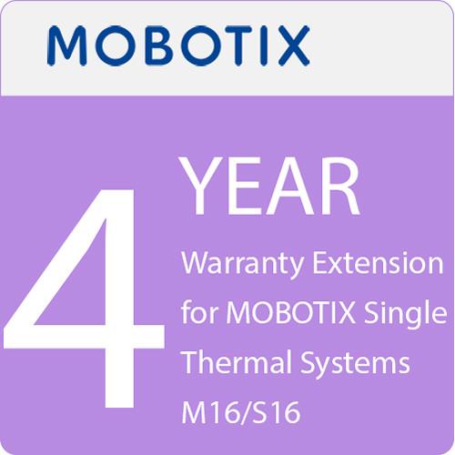 MOBOTIX 4-Year Warranty Extension for MOBOTIX Single Thermal Systems M16 S16