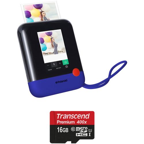 Polaroid Pop Instant Print Digital Camera with Memory Card Kit