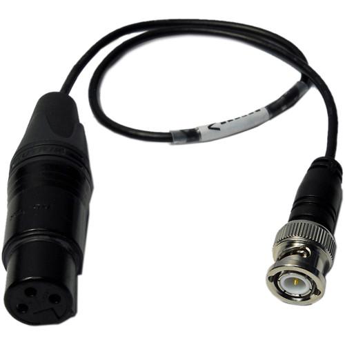 PSC 3-Pin Female XLR to BNC Timecode Input Cable