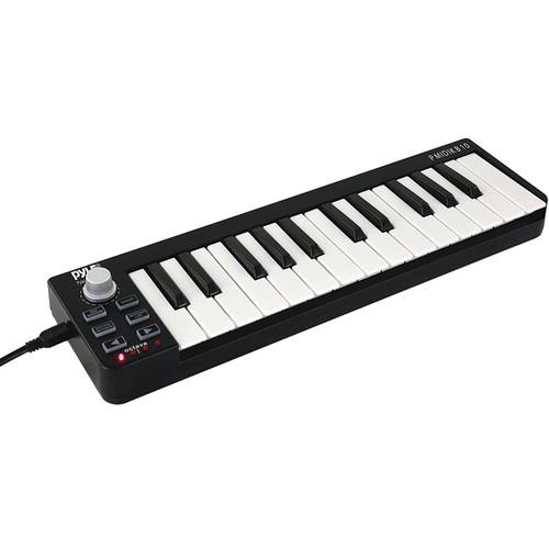 Pyle Pro PMIDIKB10 Compact MIDI Keyboard