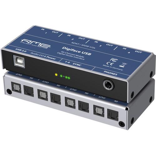 RME Digiface USB 66-Channel ADAT to USB Optical Audio Interface