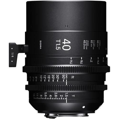 Sigma 40mm T1.5 FF Sony E Mount High-Speed Prime Lens