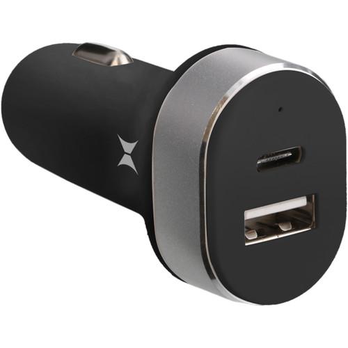 Xtreme Cables USB Type-C & Type-A Dual-Port 3.1A Car Charger
