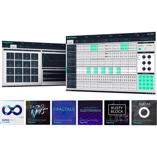 Accusonus Regroover Pro with 6 Expansion Packs and Beatformer Beat-Making Plug-In Bundle